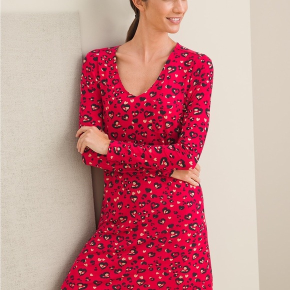 Cool Nights Long-Sleeve Sleepshirt - Picture 1 of 5